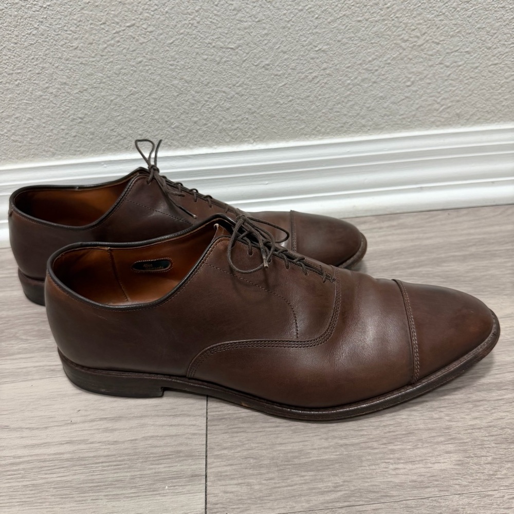 Allen Edmonds, Cap Toe, Dark Brown, Park Avenue Oxford Dress Shoes | Men’s 13